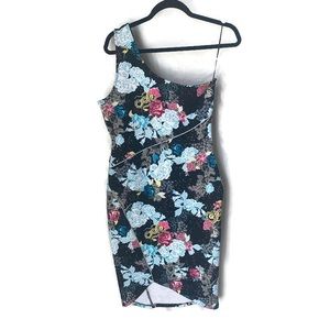 Project runway one  shoulder dress